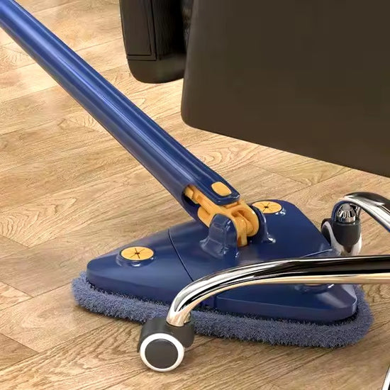 Mop cu cap triunghiular, reglabil, rotire 360 grade cu 2 reserve incluse