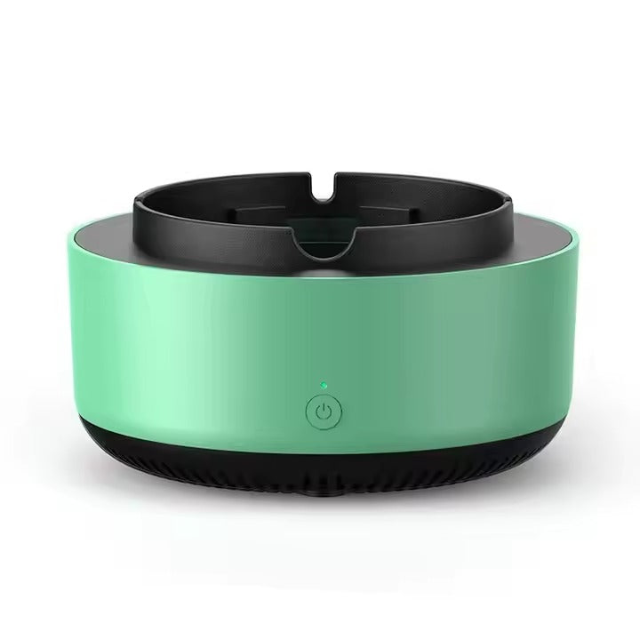 Scrumiera electrica intelingenta, cu aspiratie