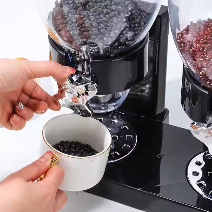 Dispenser de cereale duplu