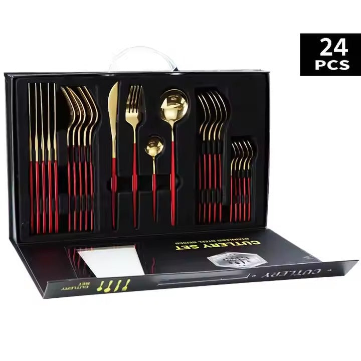 Set tacamuri de lux , 24 piese