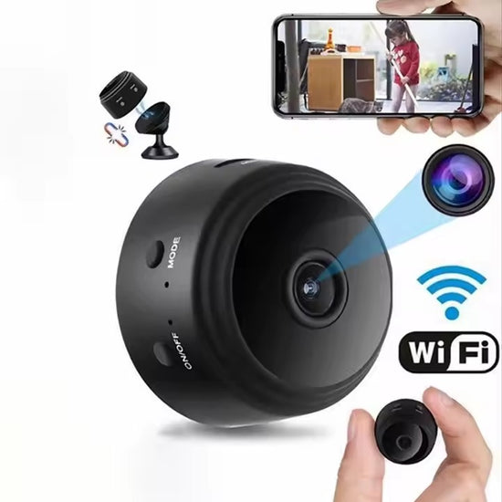 Mini Camera wirelrss, Full HD, pentru Supraveghre