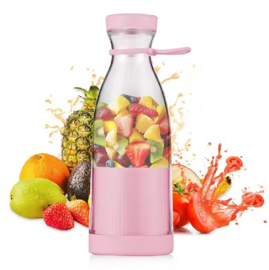 Mini Blender portabil - Smoothie & Shake, incarcare usb 6 Lame otel Inoxidabil