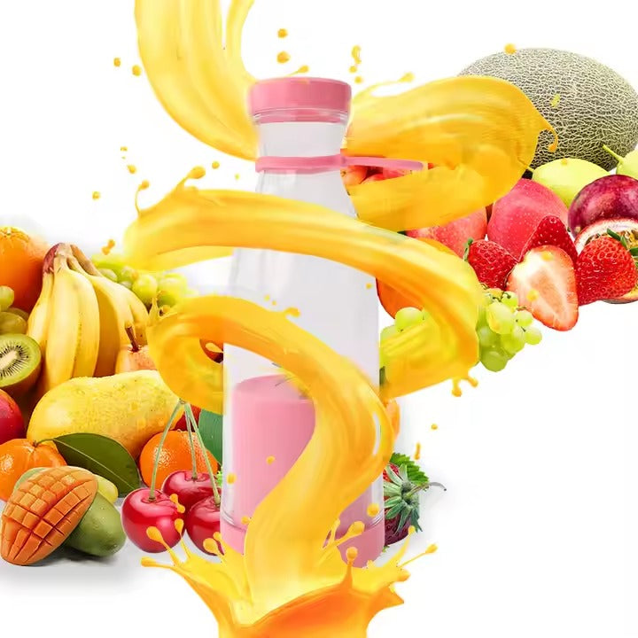 Mini Blender portabil - Smoothie & Shake, incarcare usb 6 Lame otel Inoxidabil