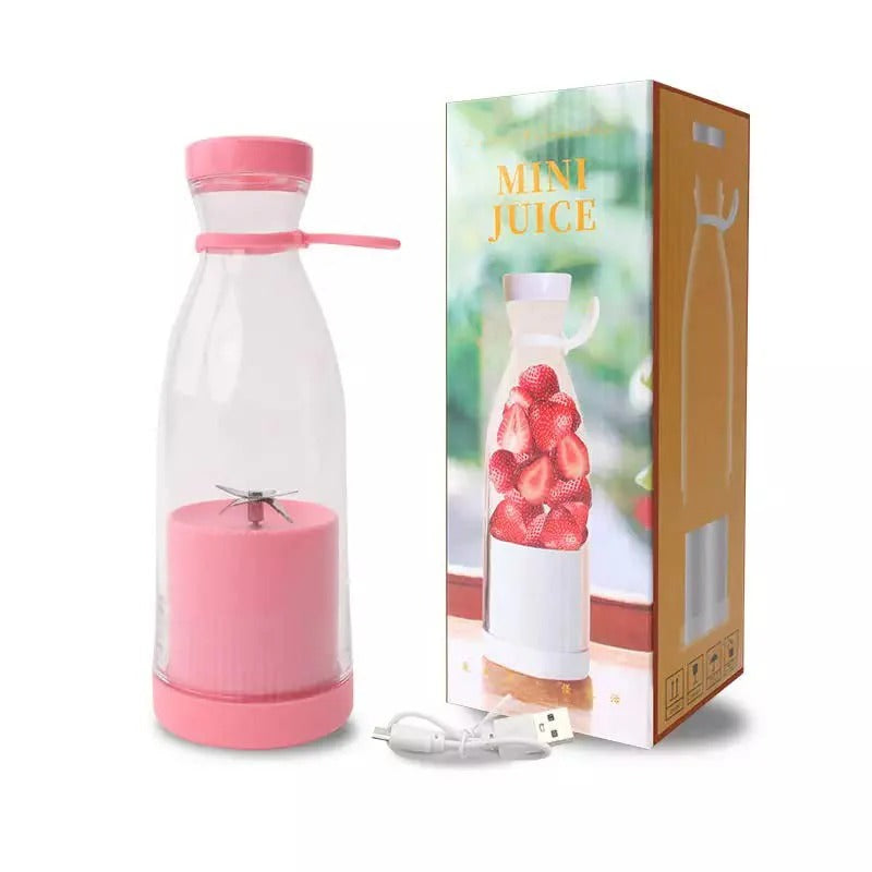 Mini Blender portabil - Smoothie & Shake, incarcare usb 6 Lame otel Inoxidabil